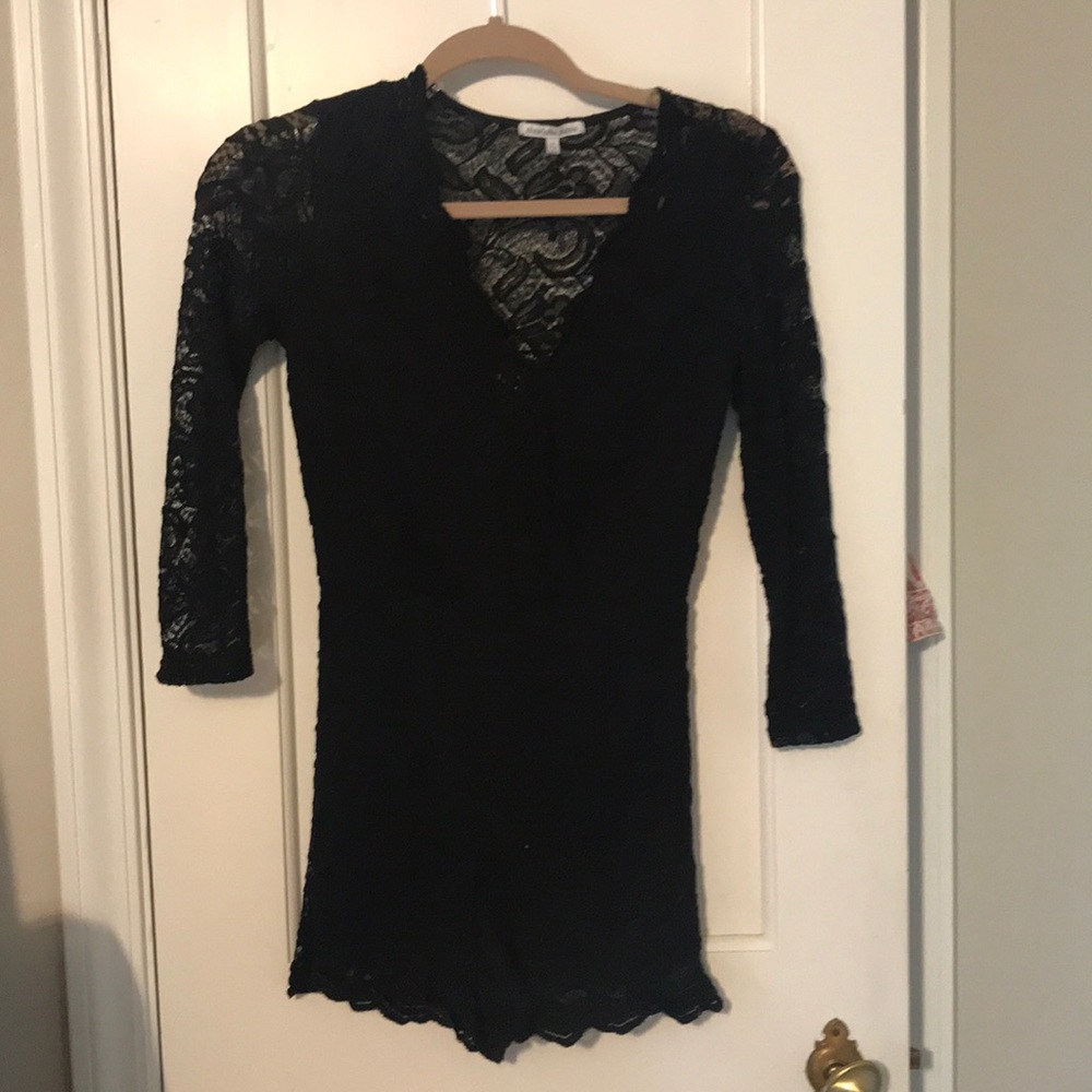 Charolette Russe Long Sleeve Romper